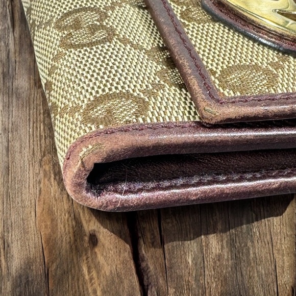 Gucci GG Logo Heart Long Wallet with COA - Picture 16 of 16